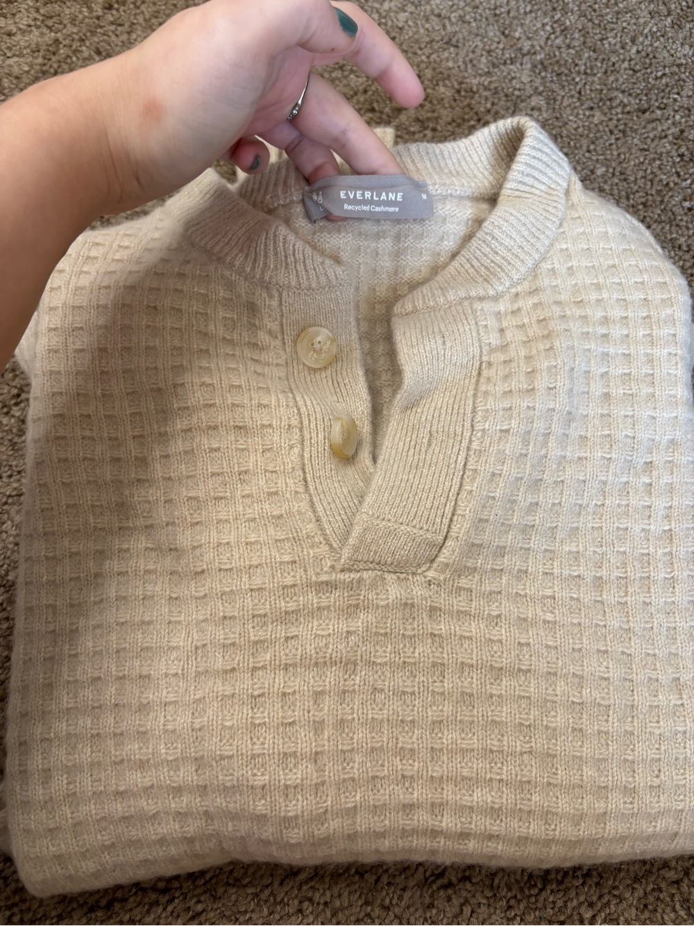 Everlane Recycled Cashmere Sweater